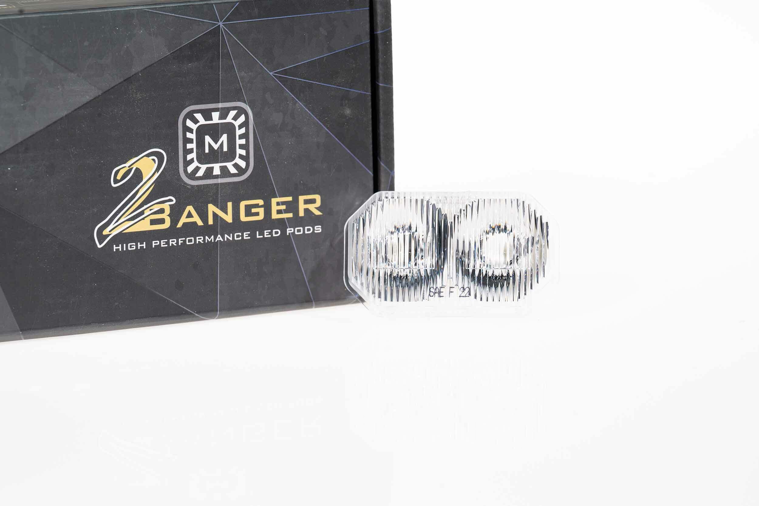 Morimoto Lens Only: 2Banger (White / Wide / Each) - BAF218