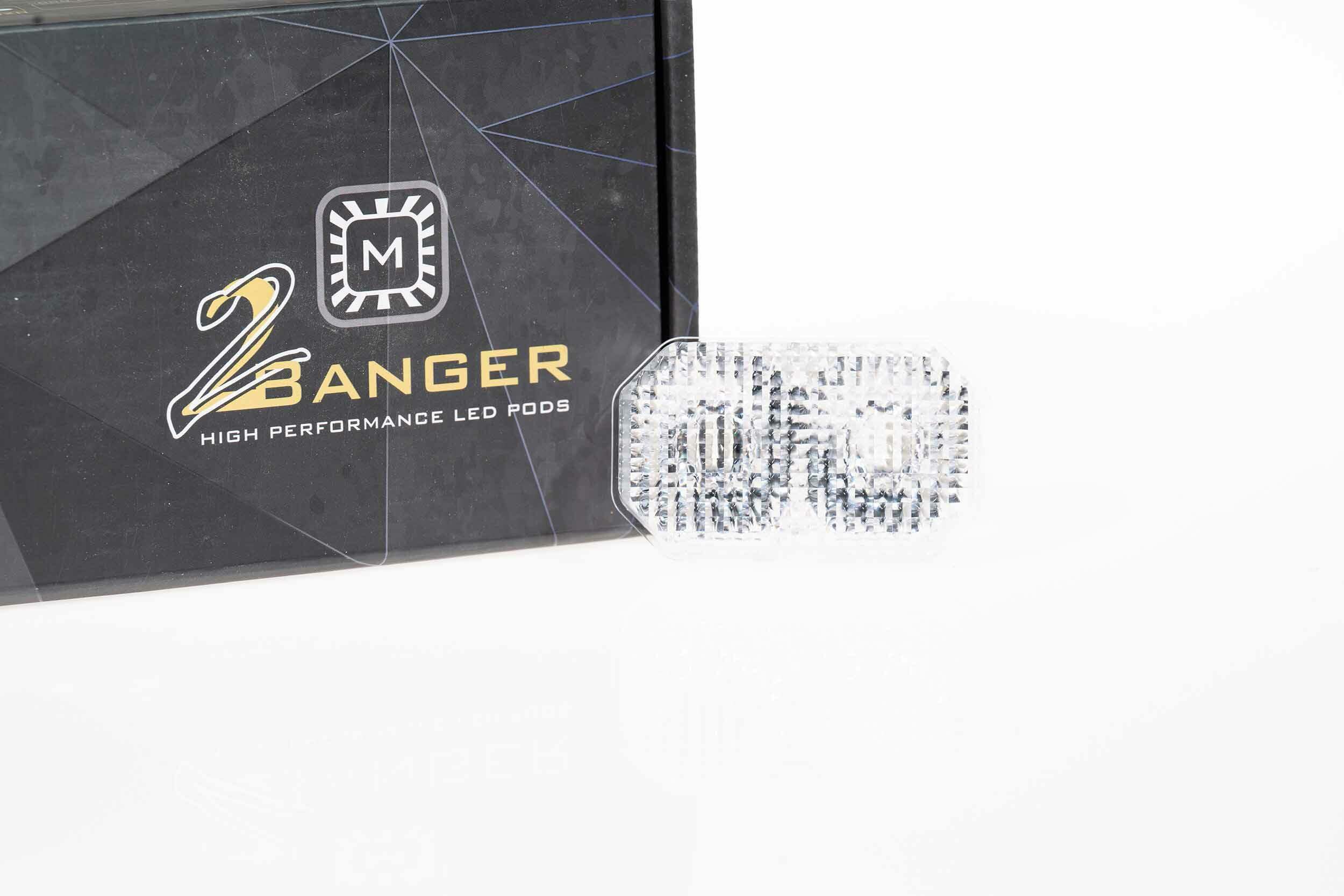 Morimoto Lens Only: 2Banger (White / Flood / Each) - BAF219