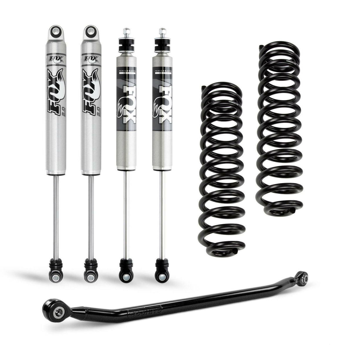 Cognito Motorsports Cognito 3-Inch Performance Leveling Kit With Fox PS 2.0 IFP Shocks For 13-22 Dodge RAM 3500 4WD - 115-P1016