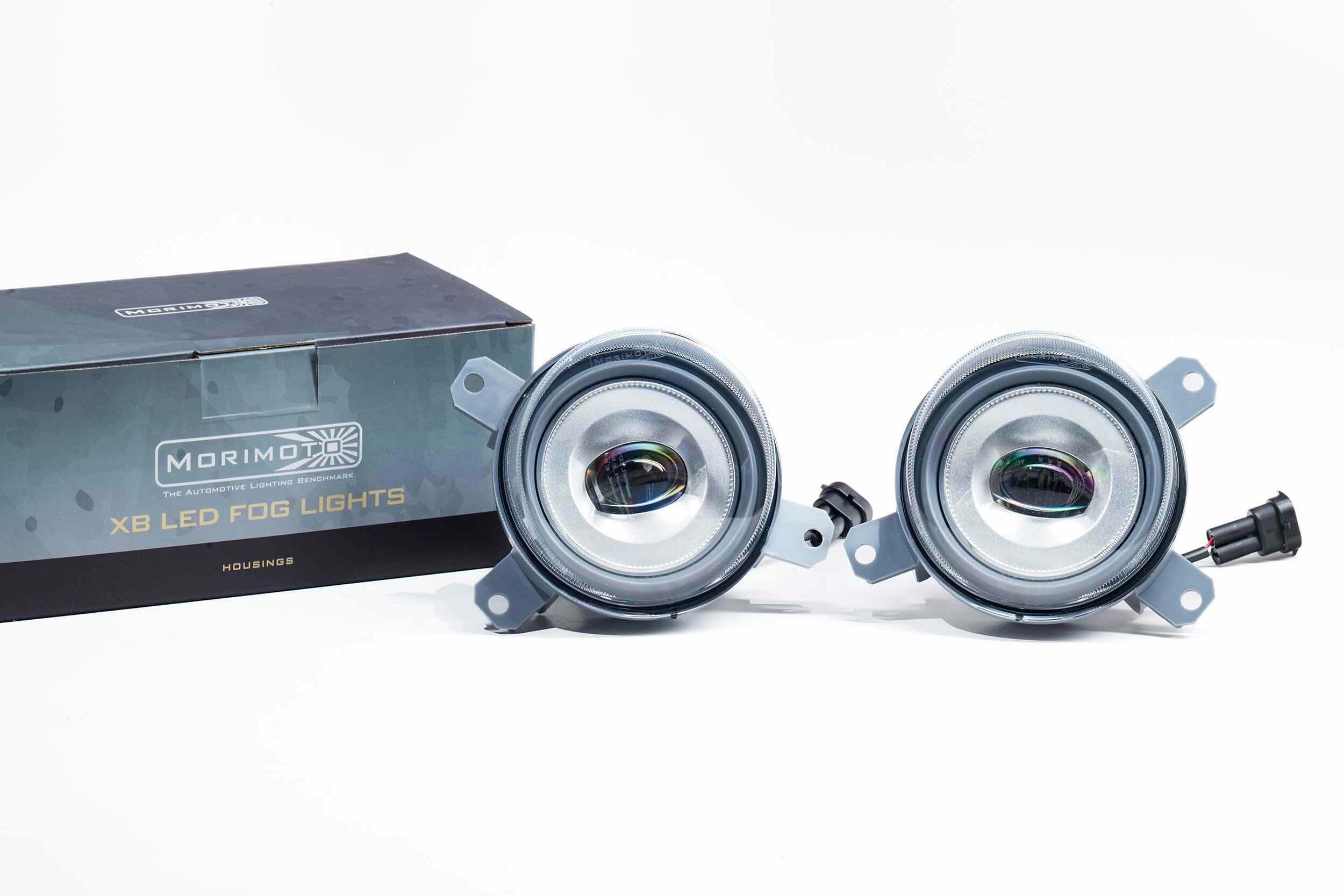 Morimoto XB LED Fogs: Type Ferrari 355 (Pair / Chrome) - LF345