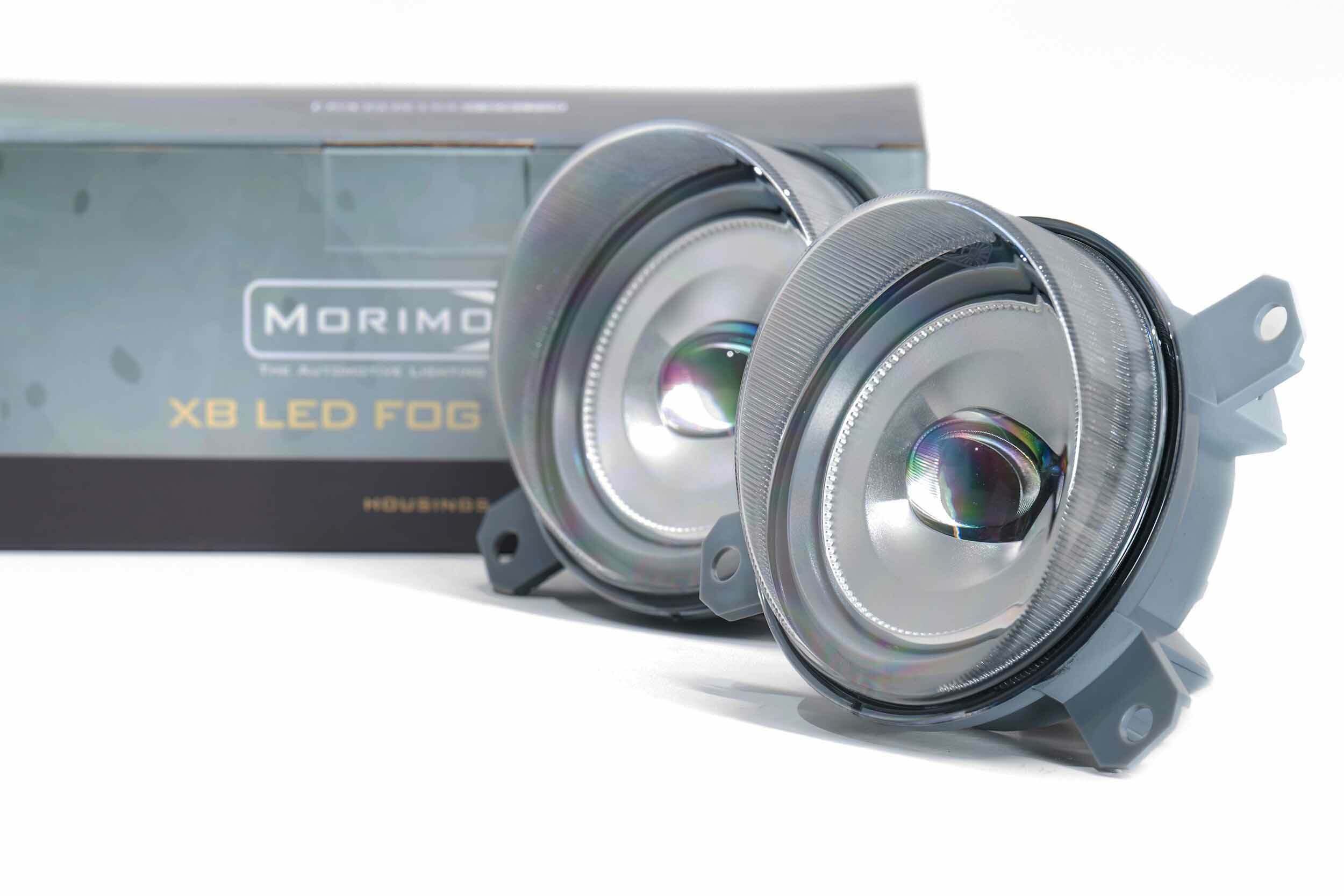 Morimoto XB LED Fogs: Type Ferrari 355 (Pair / Chrome) - LF345