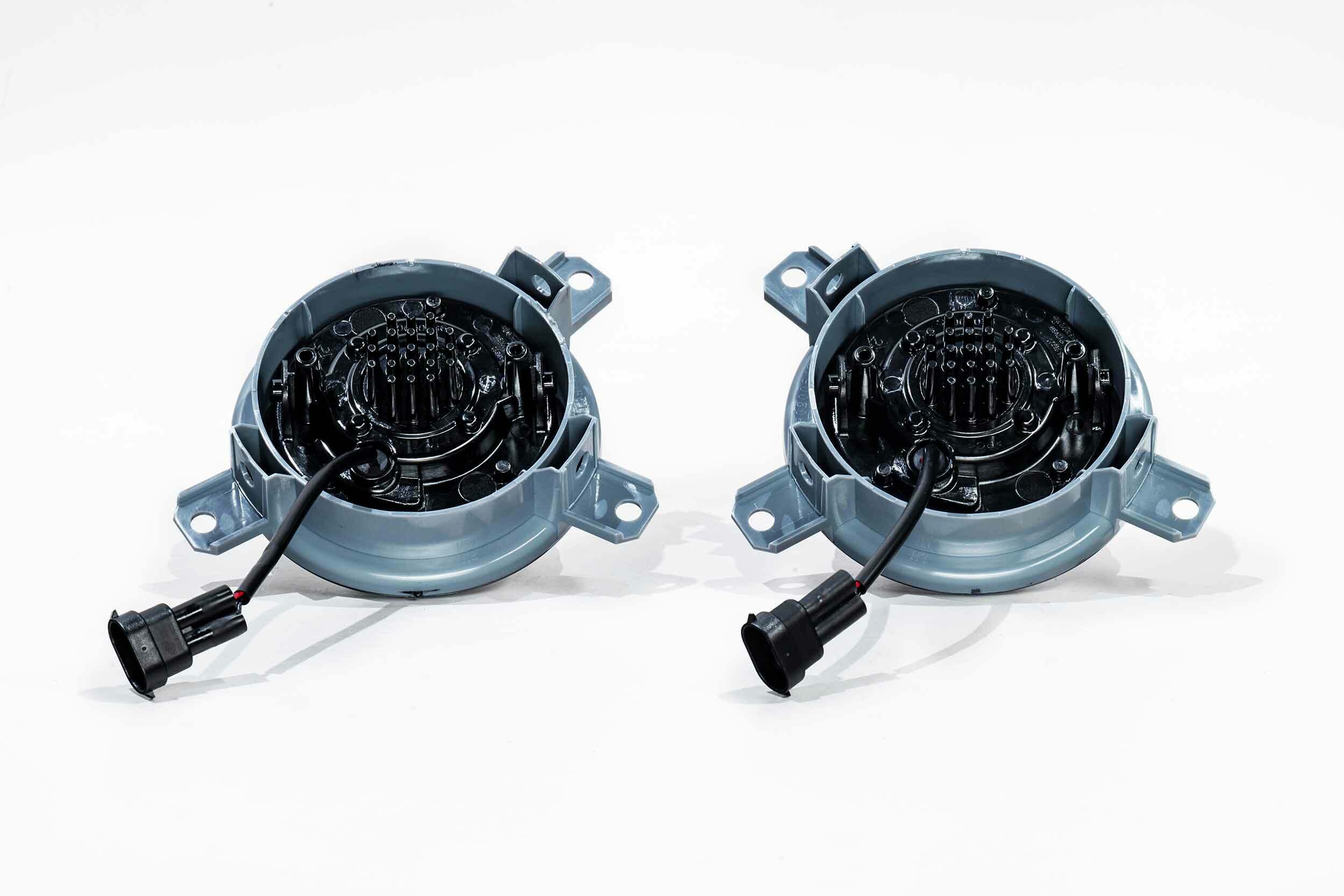 Morimoto XB LED Fogs: Type Ferrari 355 (Pair / Chrome) - LF345