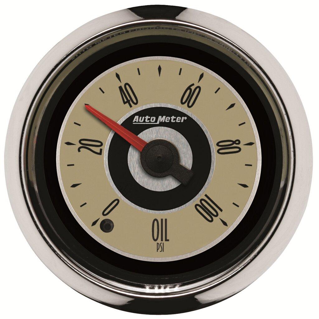 Auto Meter Gauge, Oil Press, 2 1/16" , 100Psi, Digital Stepper Motor, Cruiser - 1153