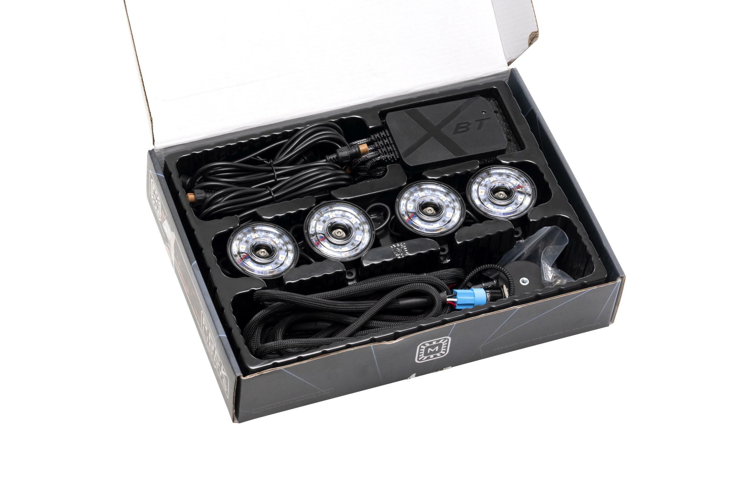 Morimoto Rock Light Kit: RGB LED / 4 Pack - XRL20