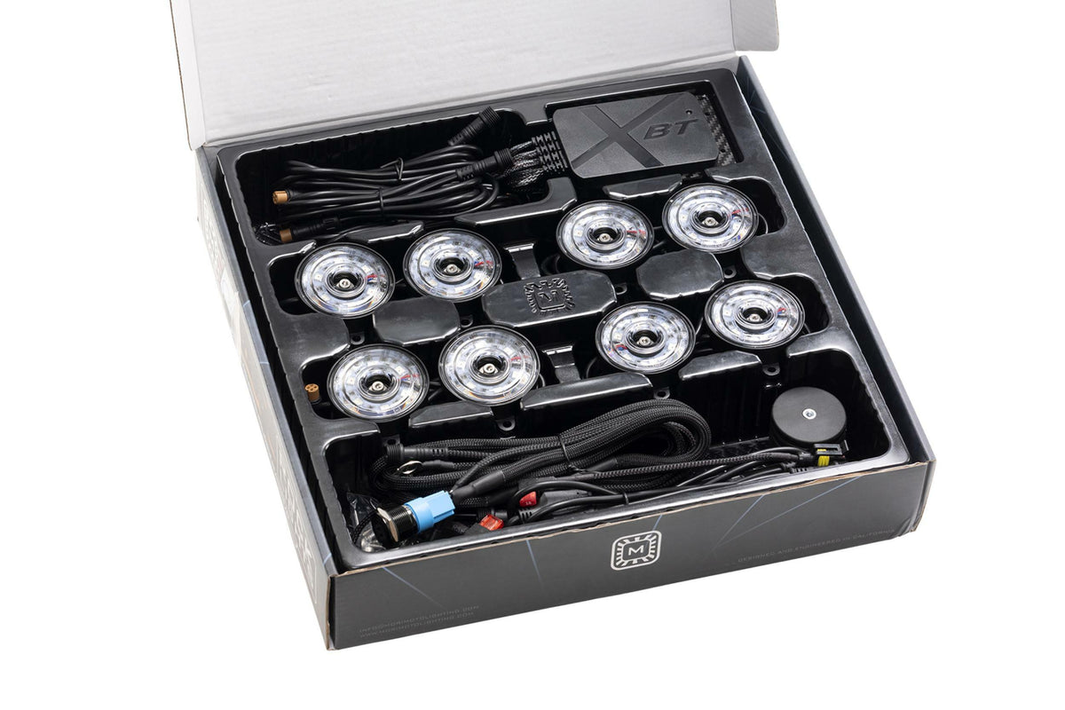 Morimoto Rock Light Kit: RGB LED / 8 Pack - XRL30