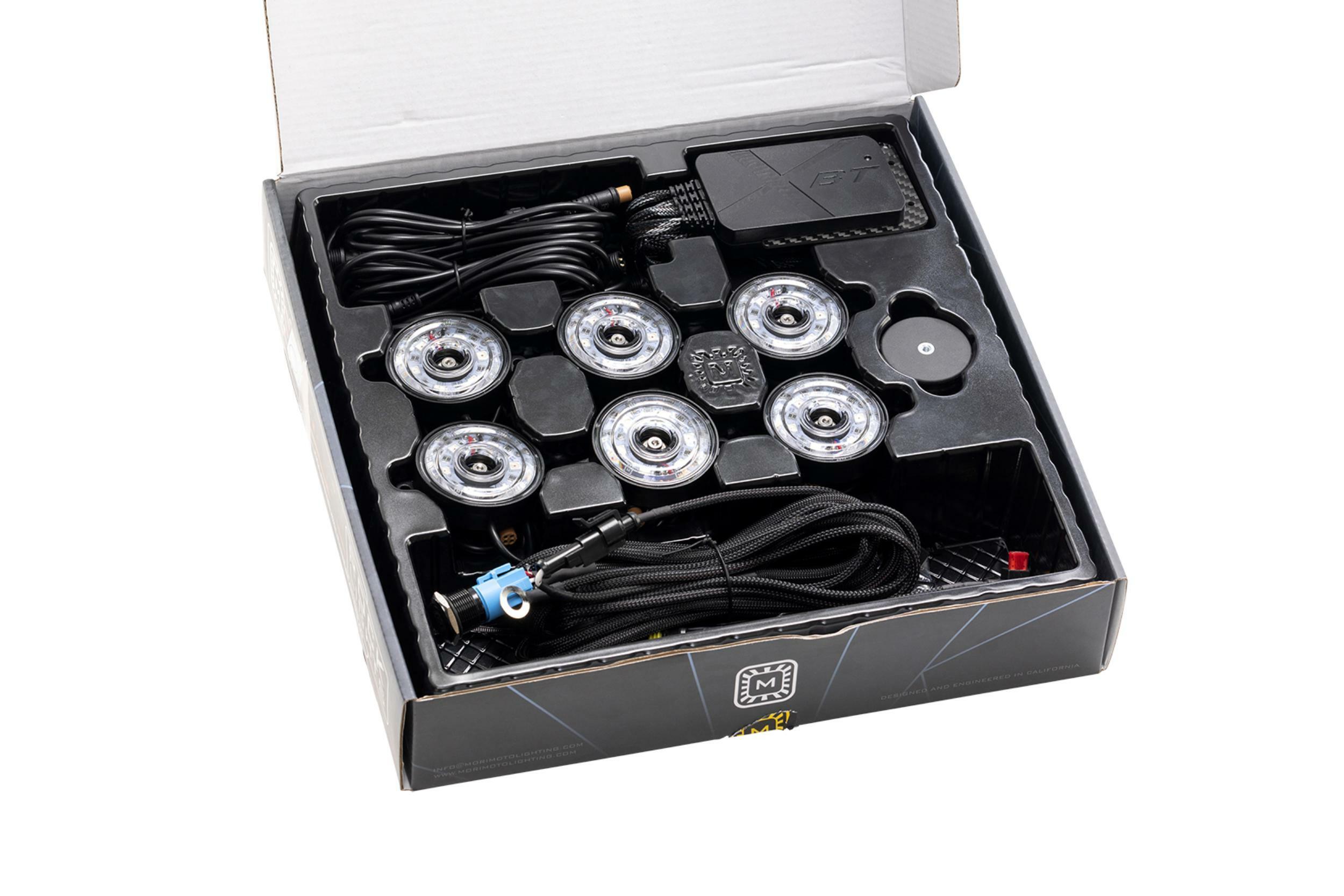 Morimoto Rock Light Kit: RGB LED / 6 Pack - XRL25