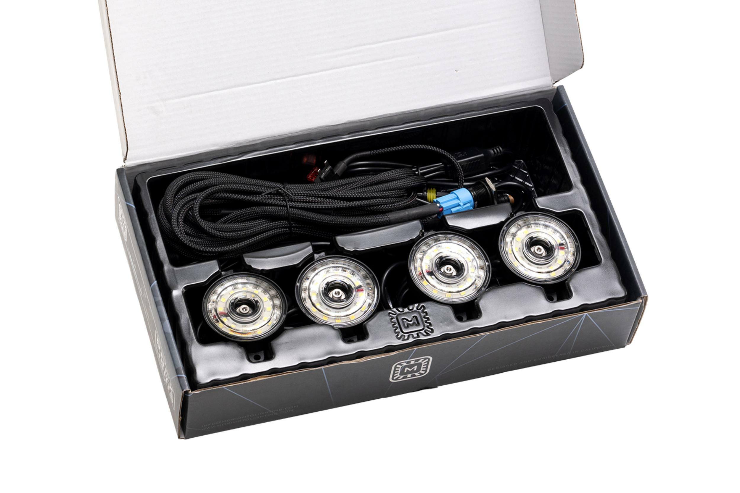 Morimoto Rock Light Kit: White LED / 4 Pack - XRL05