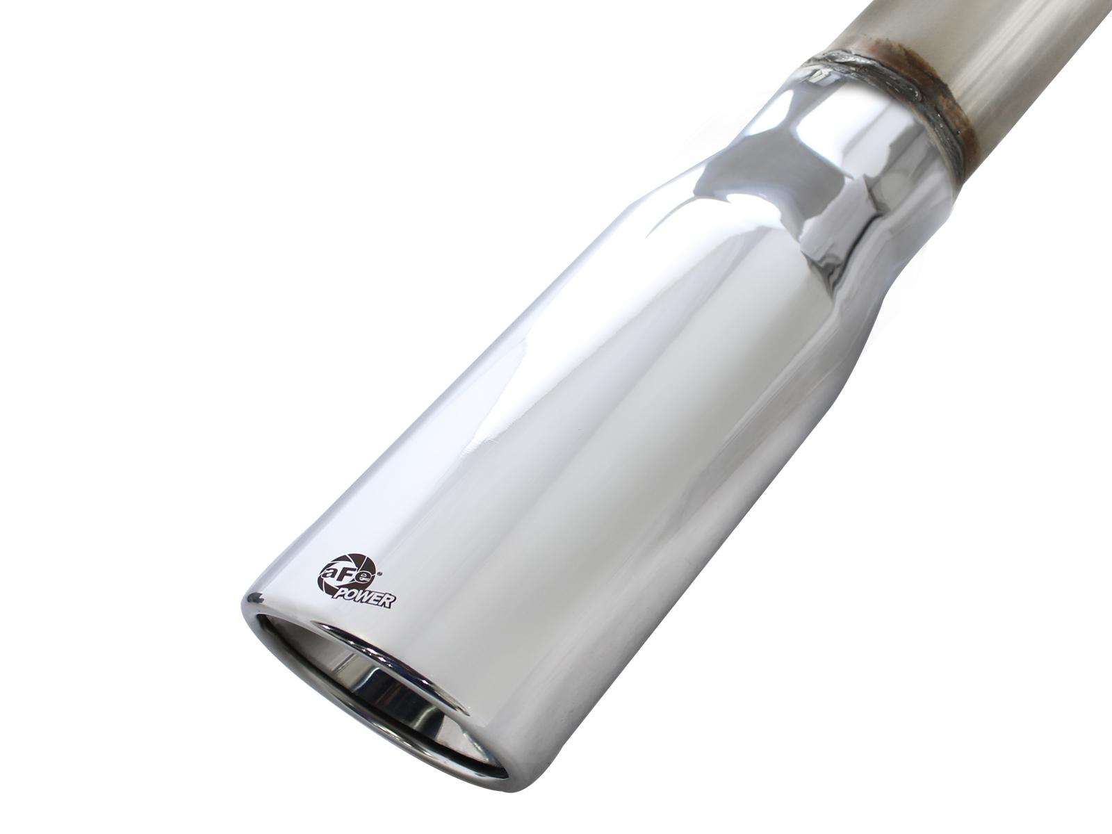 AFE Mach Force-Xp 3 IN Cat-Back Exhaust System with Dual Rear Exit Polished Tip (2009-2019 1500, 1500 Classic, Ram 1500) - 49-42013-P