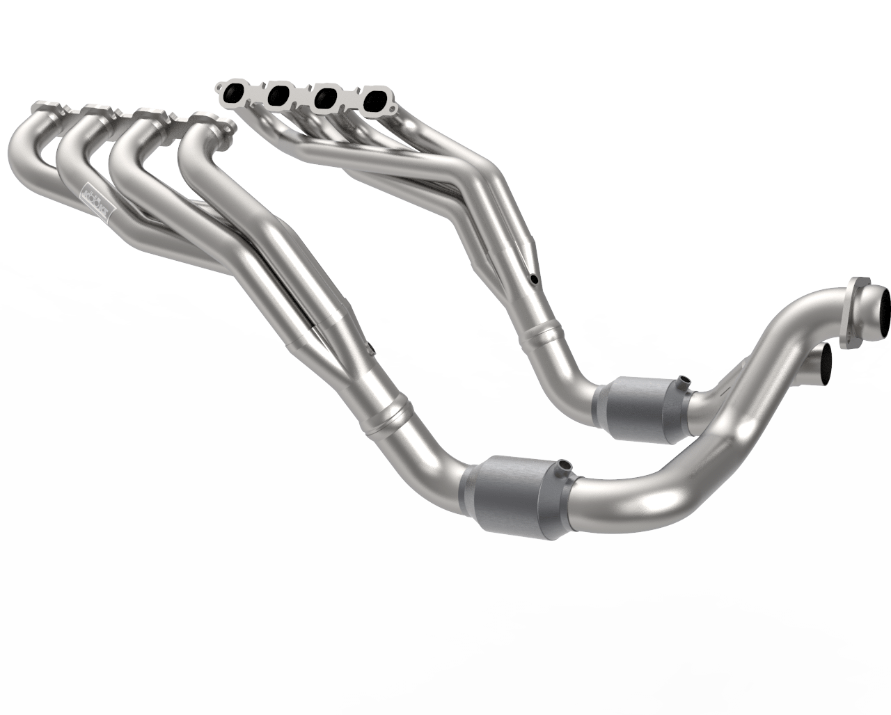 Kooks 1-7/8" x 3" Stainless Steel Headers & Green Catted Connection Kit (2020-2022 F250 / F350 Super Duty 7.3L) - 1400H430