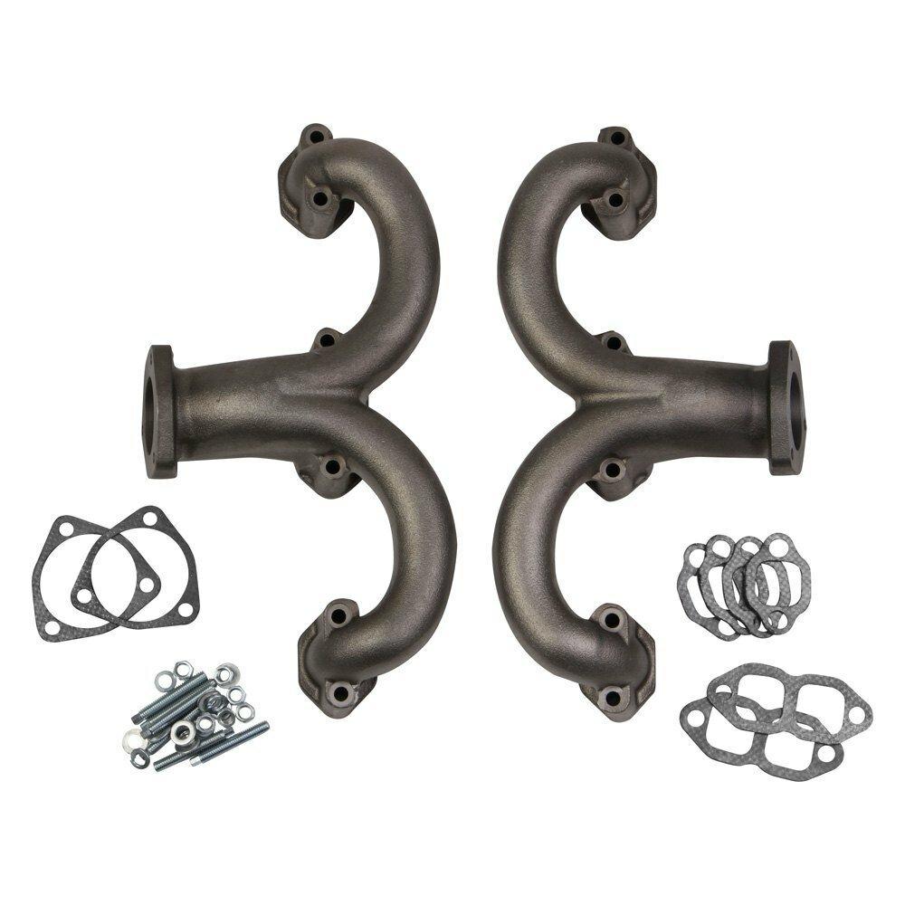 FlowTech Smallblock Chevy Ram Horn Manifold - Raw  - 11704-RFLT