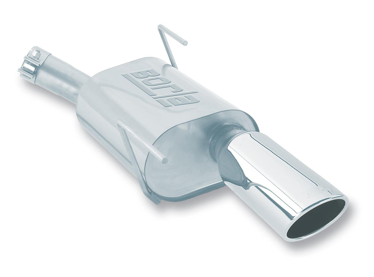 Borla Axle-Back Exhaust System - Stainless Steel Tips (2005-2009 Mustang) - 11751