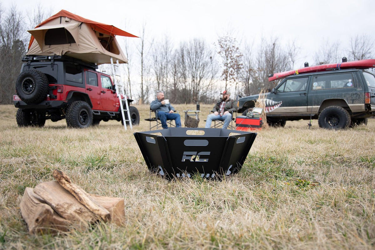 Rough Country 117513A Overland Collapsible Fire Pit