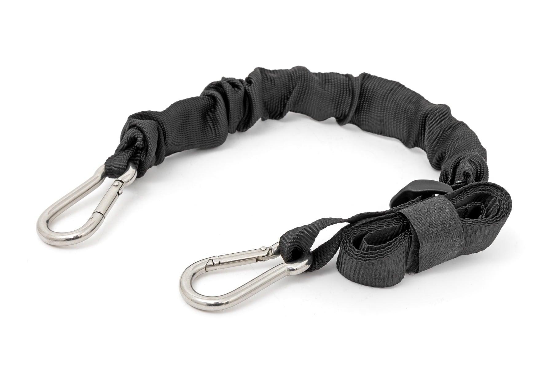 Rough Country Elastic Straps Carabiner Ends 1 Inch X 6 Foot Pair - 117701A