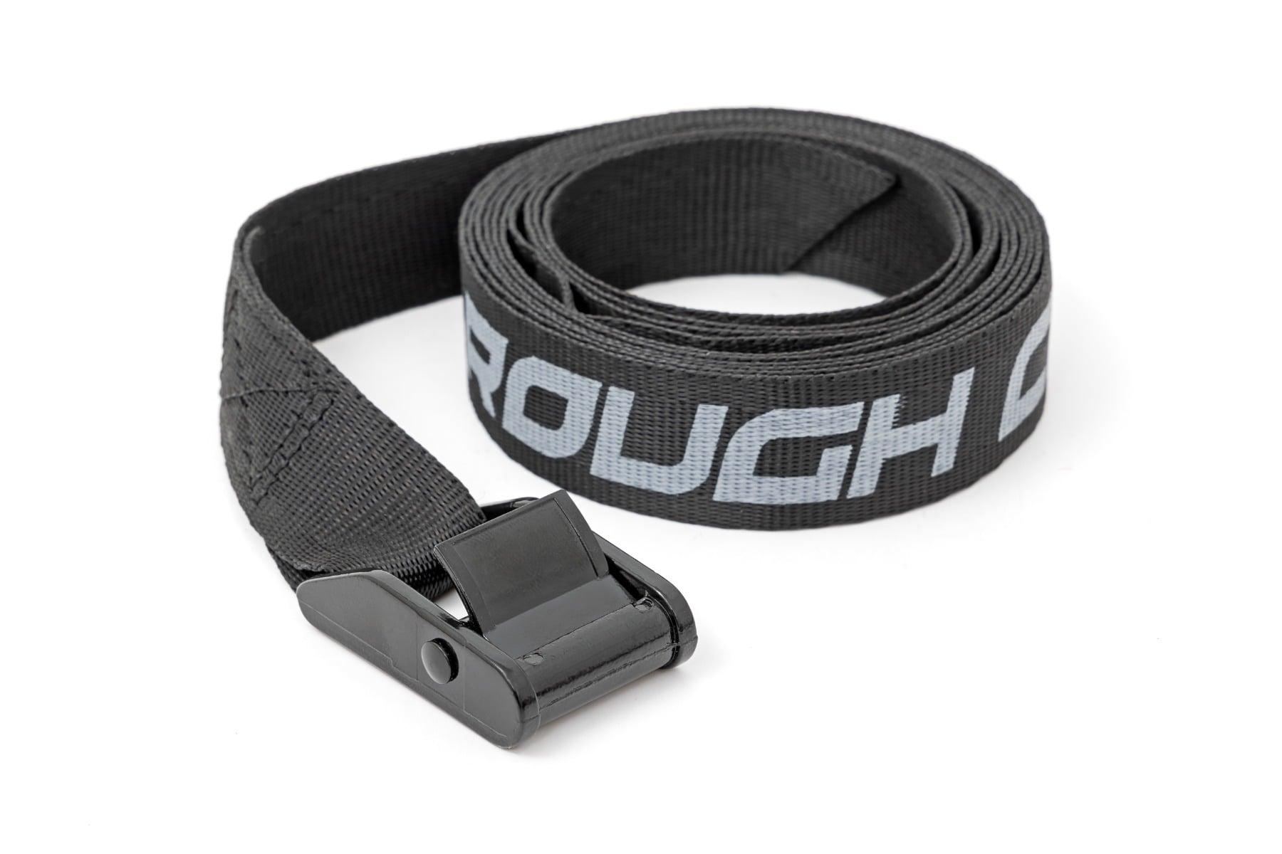 Rough Country Cargo Tie-Down Straps Cam Buckle 1 Inch X 9 Foot Pair - 117702A