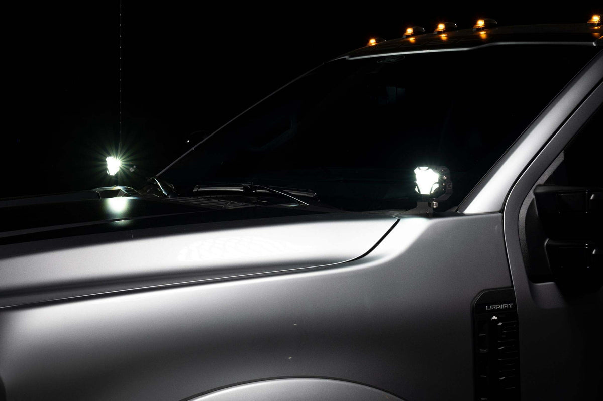Morimoto Ditch Light Brackets (2023+ Ford Super Duty) - BAF141