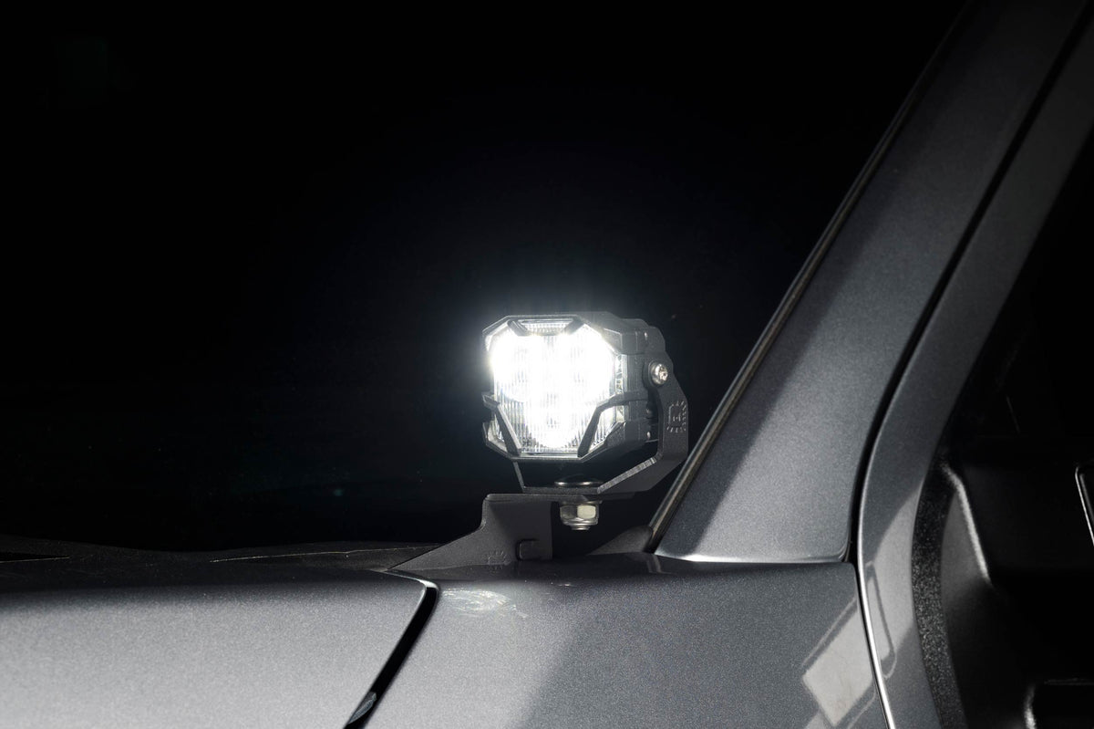Morimoto Ditch Light Brackets (2023+ Ford Super Duty) - BAF141
