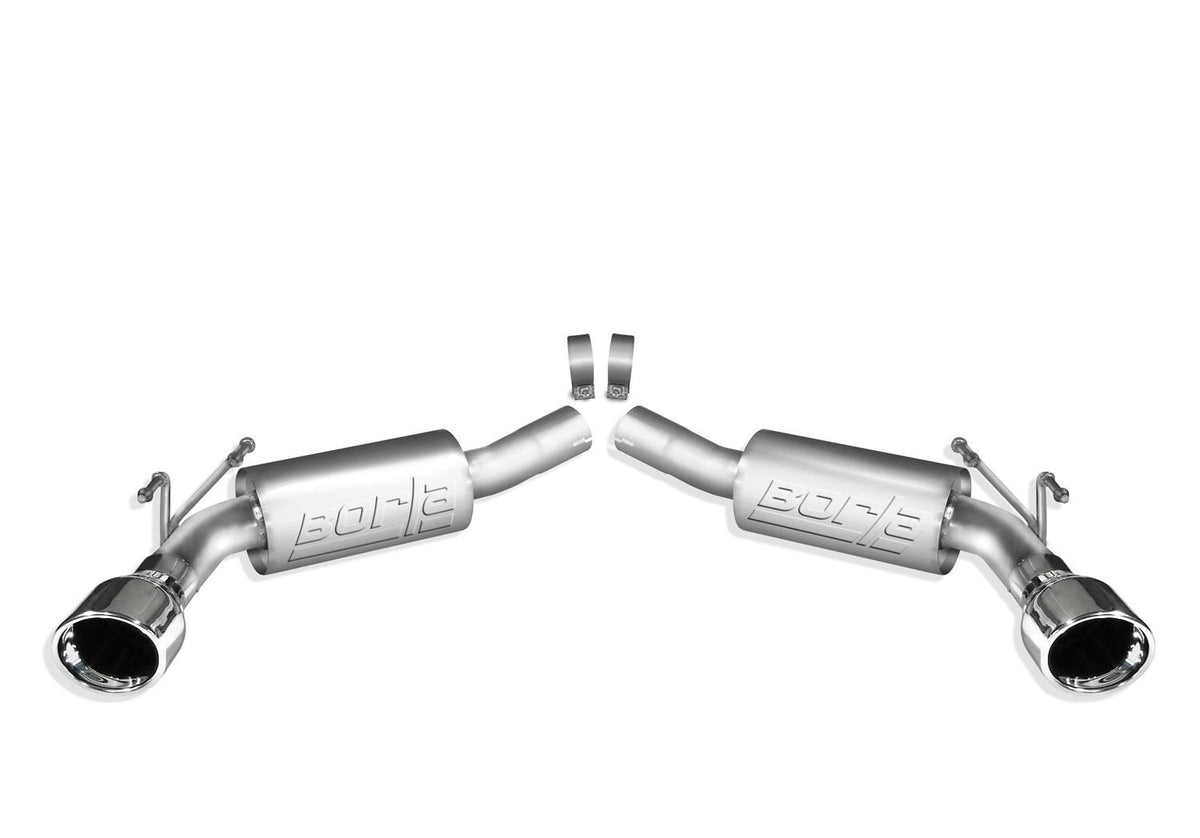 Borla Axle-Back Exhaust System - Atak(R) - Stainless Steel Tips (2010-2013 Camaro) - 11788