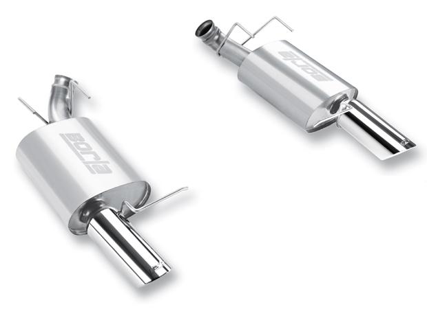 Borla Axle-Back Exhaust System - Atak(R) - Stainless Steel Tips (2011-2012 Mustang) - 11791