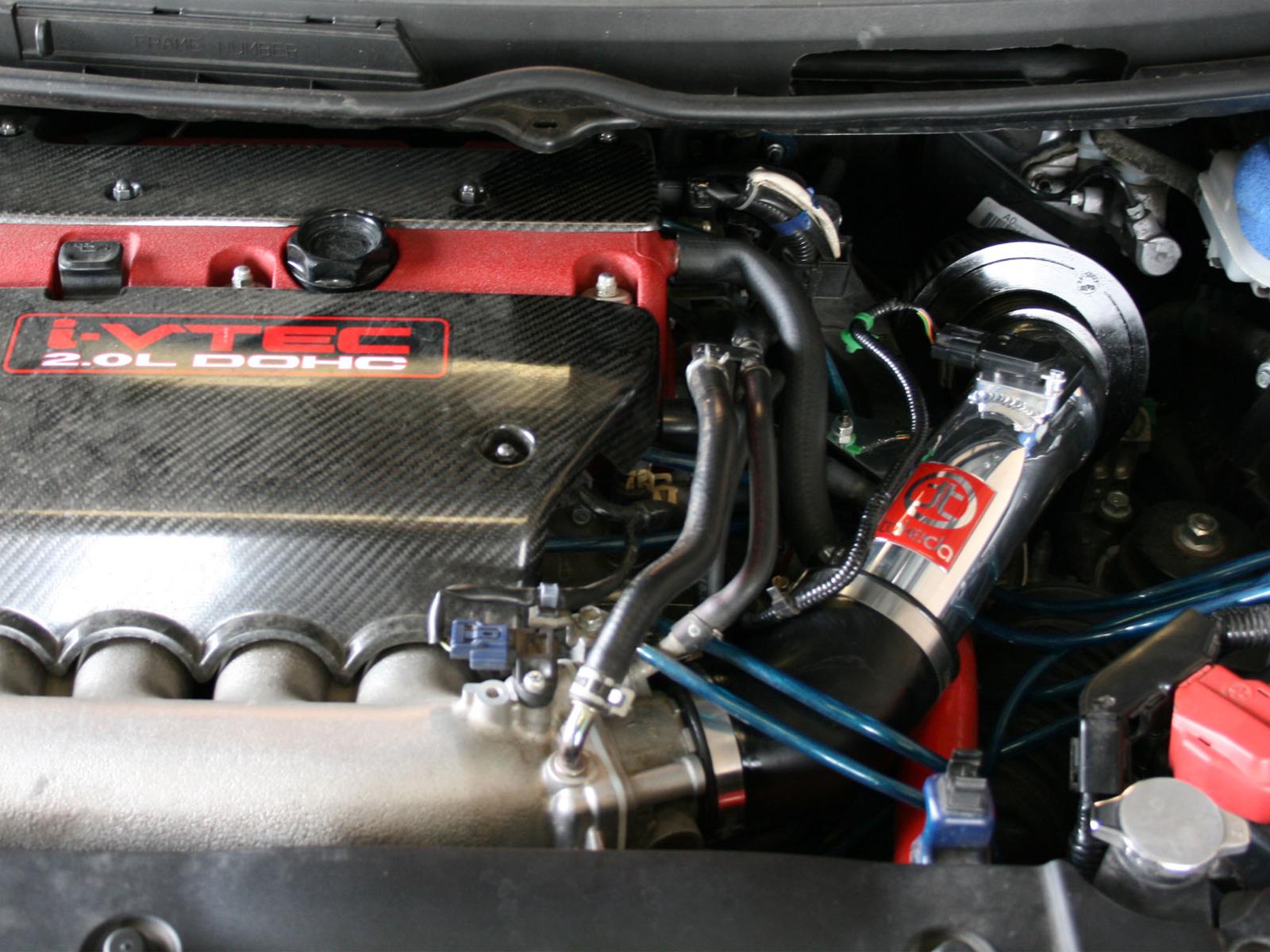 AFE Takeda Stage-2 Cold Air Intake System Black w/ Pro DRY S Filter (2006-2011 Civic) - TR-1004B