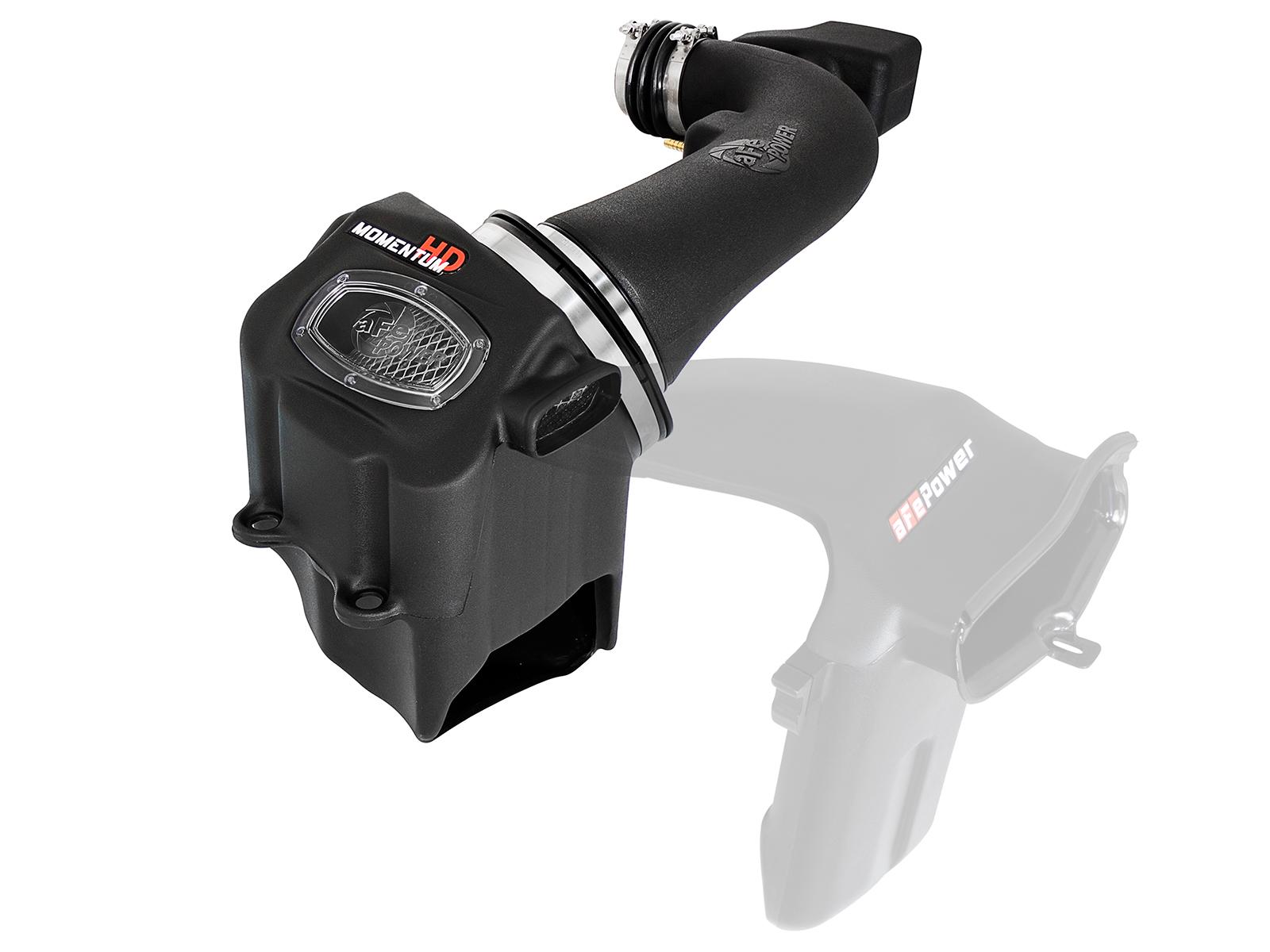 AFE Momentum GT Cold Air Intake System w/ Pro DRY S Media (2017-2019 F-250 Super Duty, F-350 Super Duty) - 51-73116