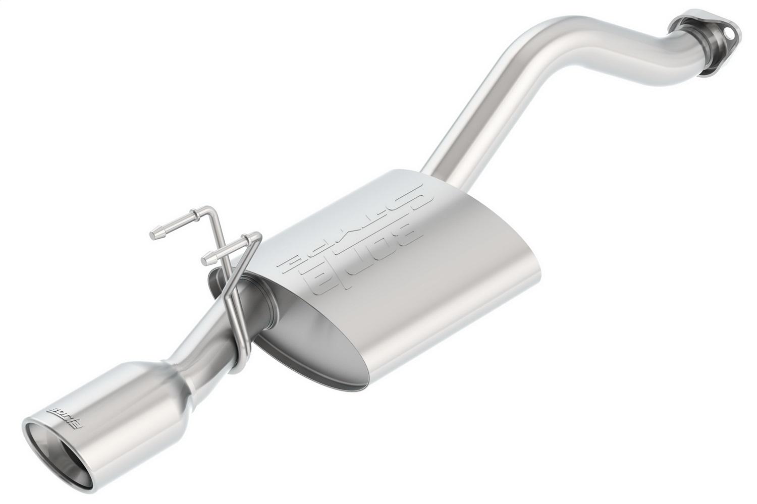 Borla Axle-Back Exhaust System - S-Type - Stainless Steel Tips (2012-2015 Civic) - 11828