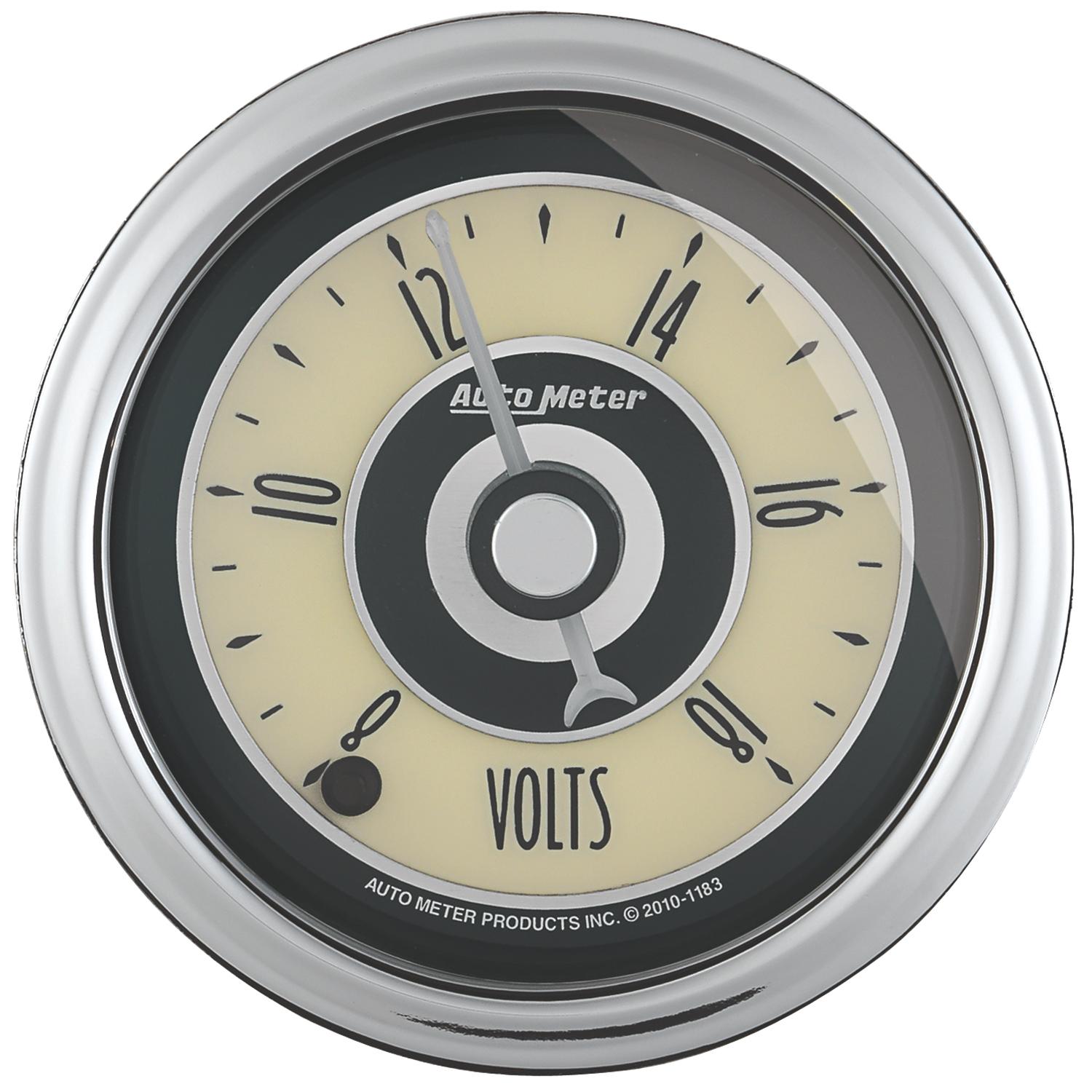 Auto Meter 2-1/16" VOLTMETER, 8-18V, CRUISER AD - 1182