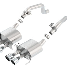Borla Axle-Back Exhaust System - Atak(R) - Stainless Steel Tips (2014-2019 Corvette) - 11863