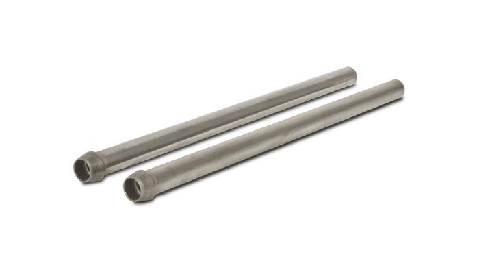 Vibrant Performance Hollow Titanium Hanger Rod, 3/8" Dia X 10" Long - 11890A
