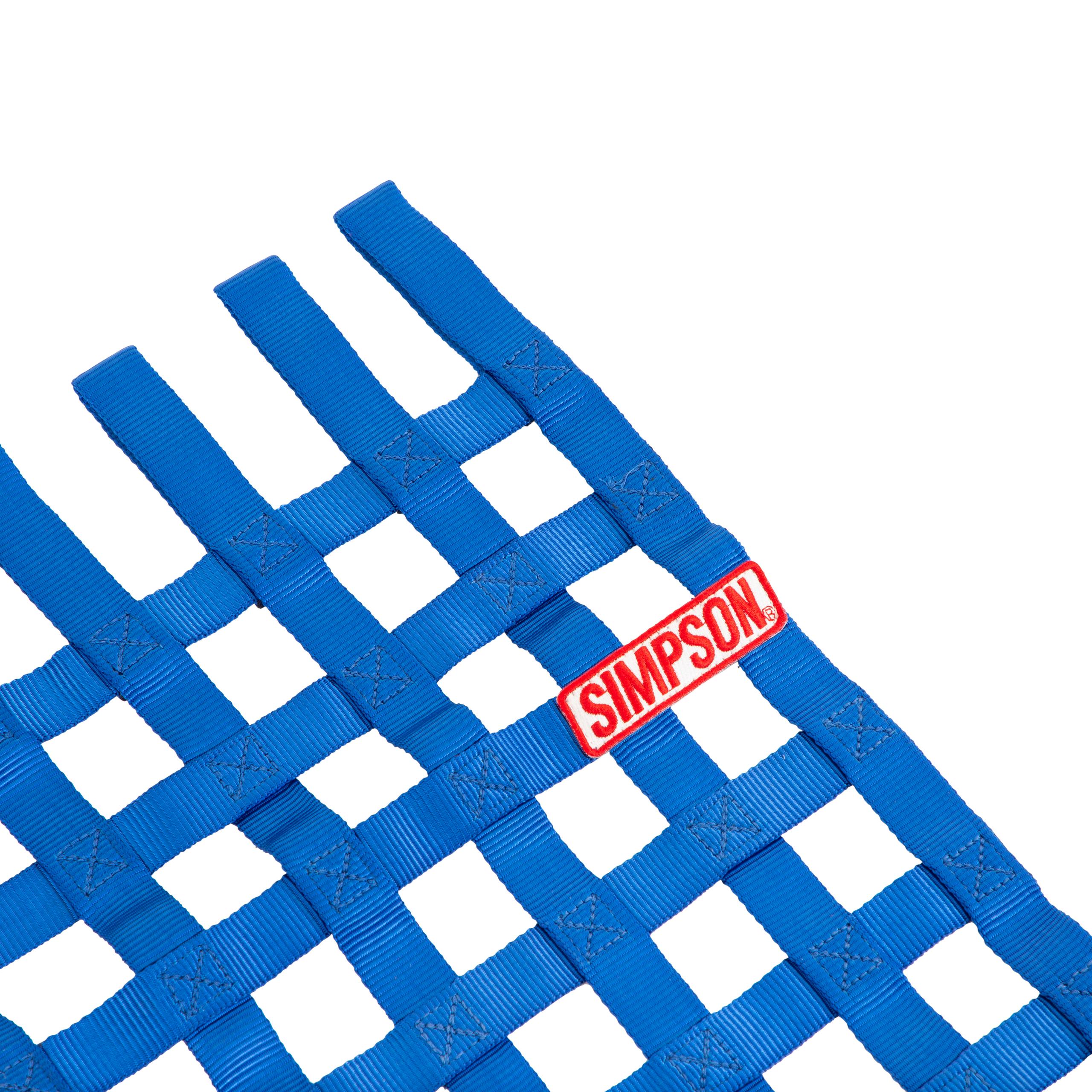 Simpson Racing Standard Stock Car Window Net - 36003BL