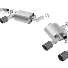 Borla Axle-Back Exhaust System - Atak(R) - Carbon Fibert Tips (2016-2023 Camaro, Camaro SS) - 11925CF