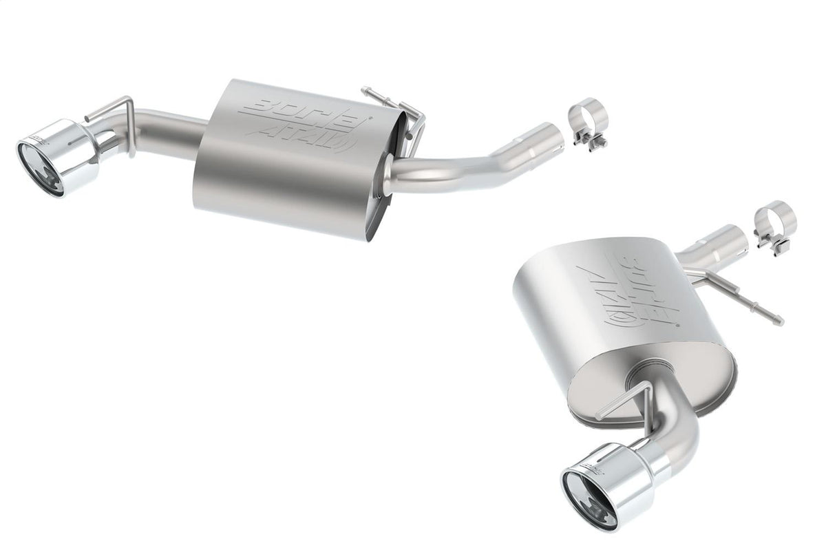 Borla Axle-Back Exhaust System - Atak(R) - Stainless Steel Tips (2016-2023 Camaro) - 11929