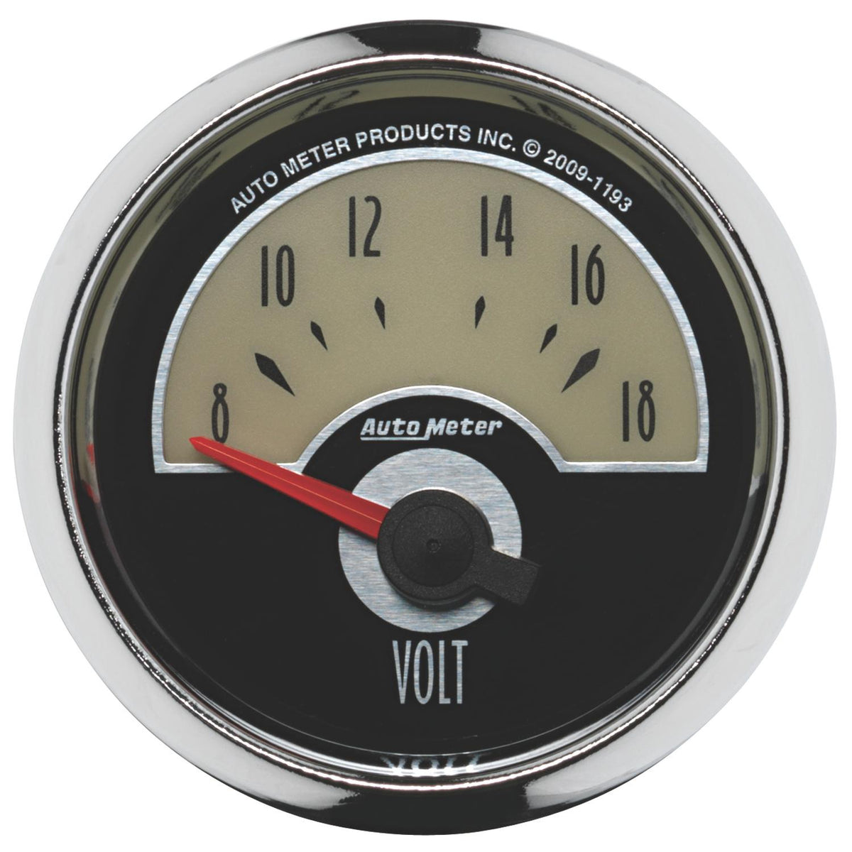 Auto Meter Gauge, Voltmeter, 2 1/16" , 18V, Elec, Cruiser - 1193