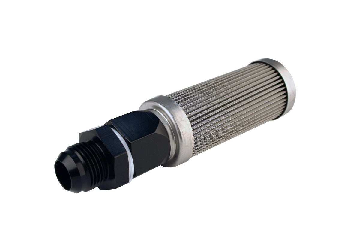 Aeromotive 100-Micron Stainless Steel Bulkhead Fuel Filter - 12613