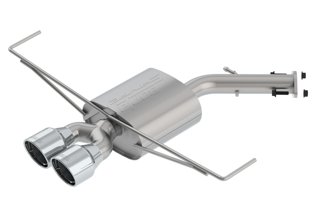 Borla Axle-Back Exhaust System - S-Type - Stainless Steel Tips (2019-2021 Veloster) - 11959