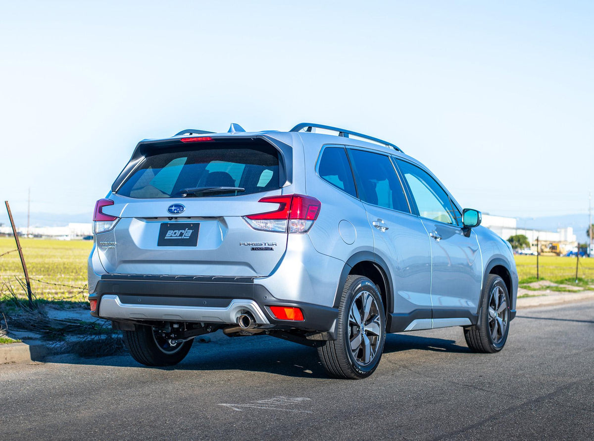Borla Axle-Back Exhaust System - S-Type - Stainless Steel Tips (2019-2023 Forester) - 11966