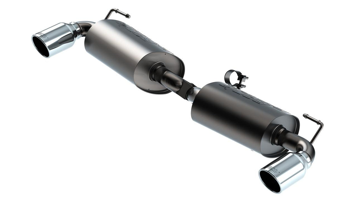 Borla Axle-Back Exhaust System - S-Type - Stainless Steel Tips (2021-2025 Bronco Sport) - 11972