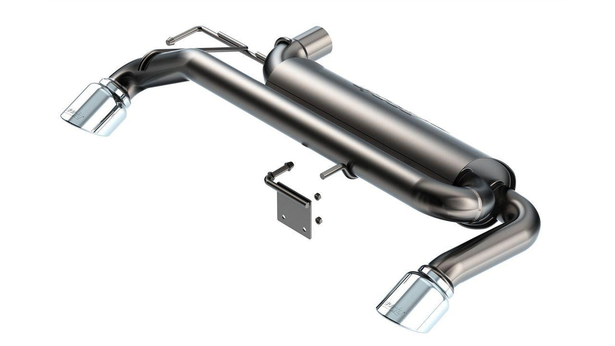 Borla Axle-Back Exhaust System - S-Type - Stainless Steel Tips (2021-2025 Bronco) - 11974