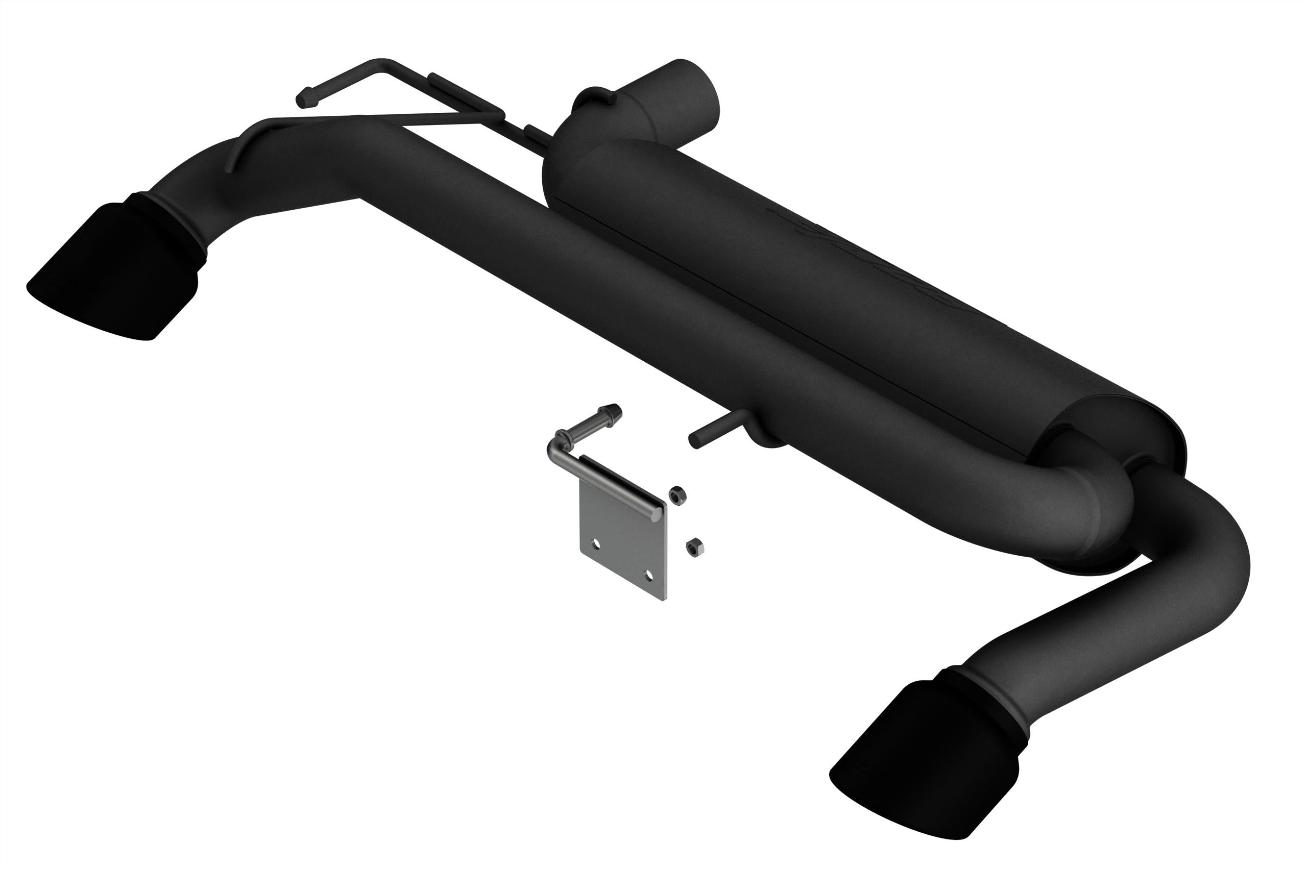 Borla Axle-Back Exhaust System - Atak(R) - Ceramic Black Tips (2021-2025 Bronco) - 11975CB