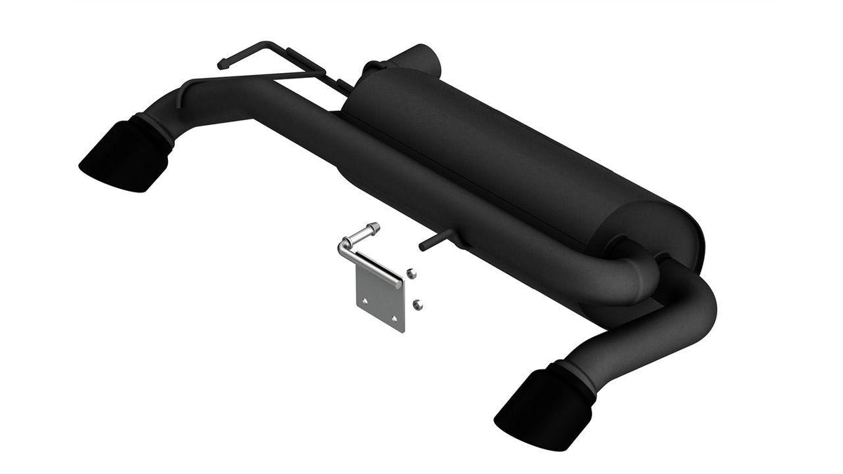 Borla Axle-Back Exhaust System - Touring - Ceramic Black Tips (2021-2025 Bronco) - 11976CB