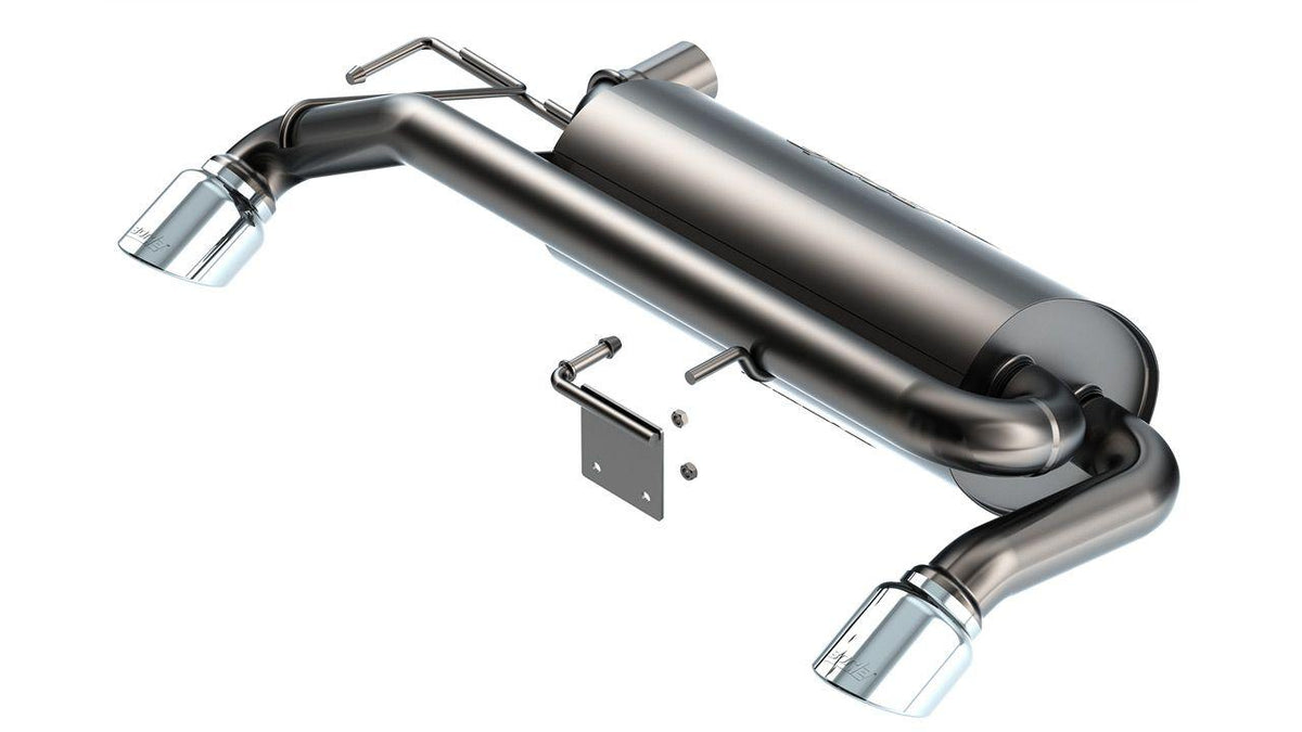 Borla Axle-Back Exhaust System - S-Type - Stainless Steel Tips (2021-2025 Bronco) - 11977
