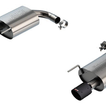 Borla Axle-Back Exhaust System - S-Type - Carbon Fiber Tips (2024-2026 Mustang w/ Non Active Exhaust) - 11983CFBA