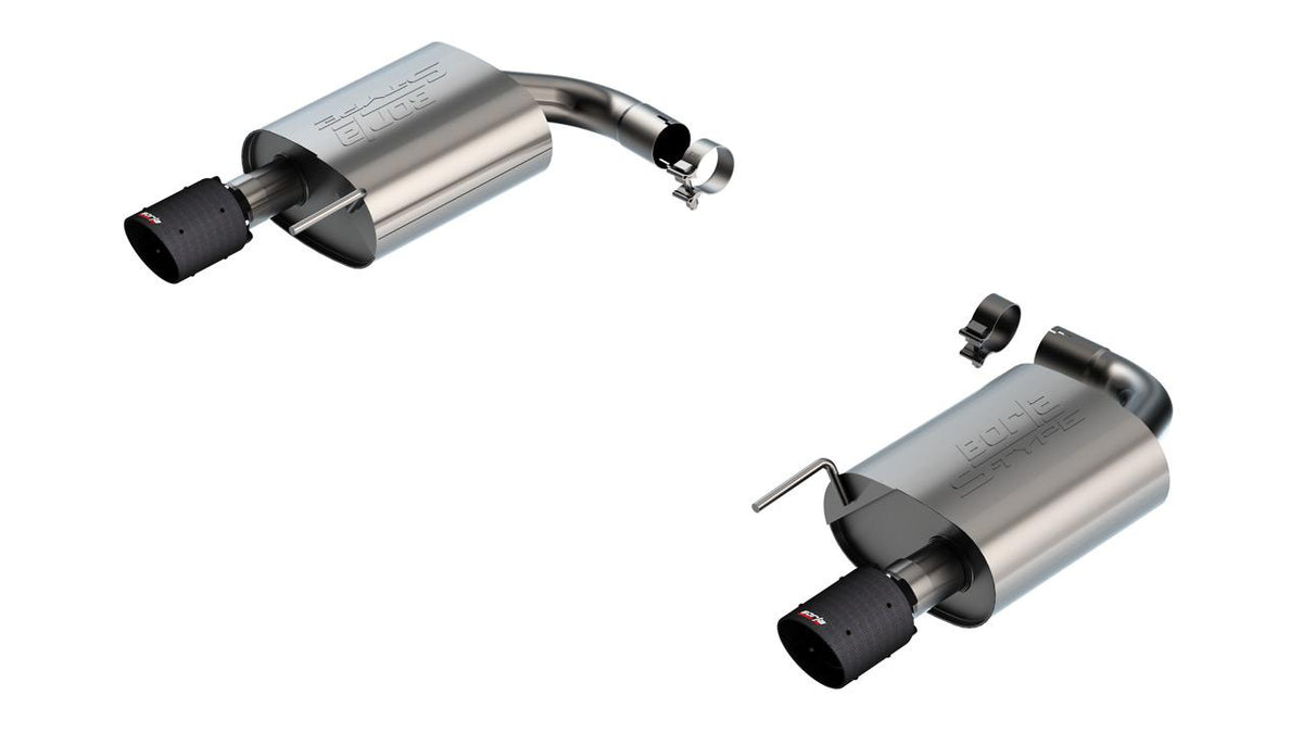 Borla Axle-Back Exhaust System - S-Type (2024-2025 Mustang EcoBoost, Mustang EcoBoost Premium) - 11986CFBA