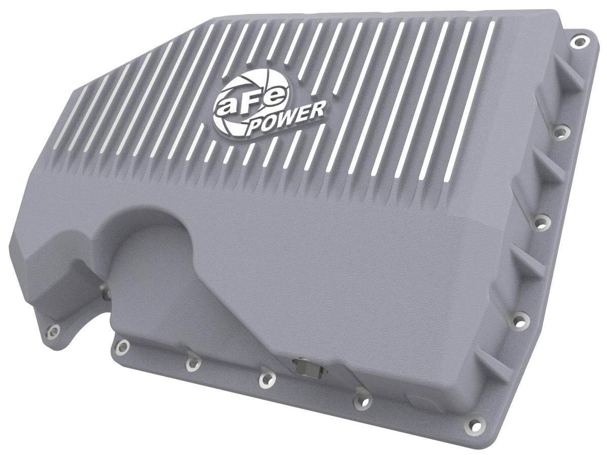 AFE Street Series Oil Pan Raw w/ Machined Fins - 46-71240A