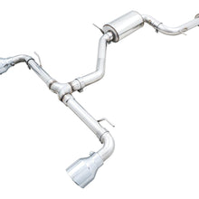 AWE Touring Edition Catback Exhaust - Chrome Silver Tips (2022-2023 Volkswagen MK8 GTI) - 3015-32658