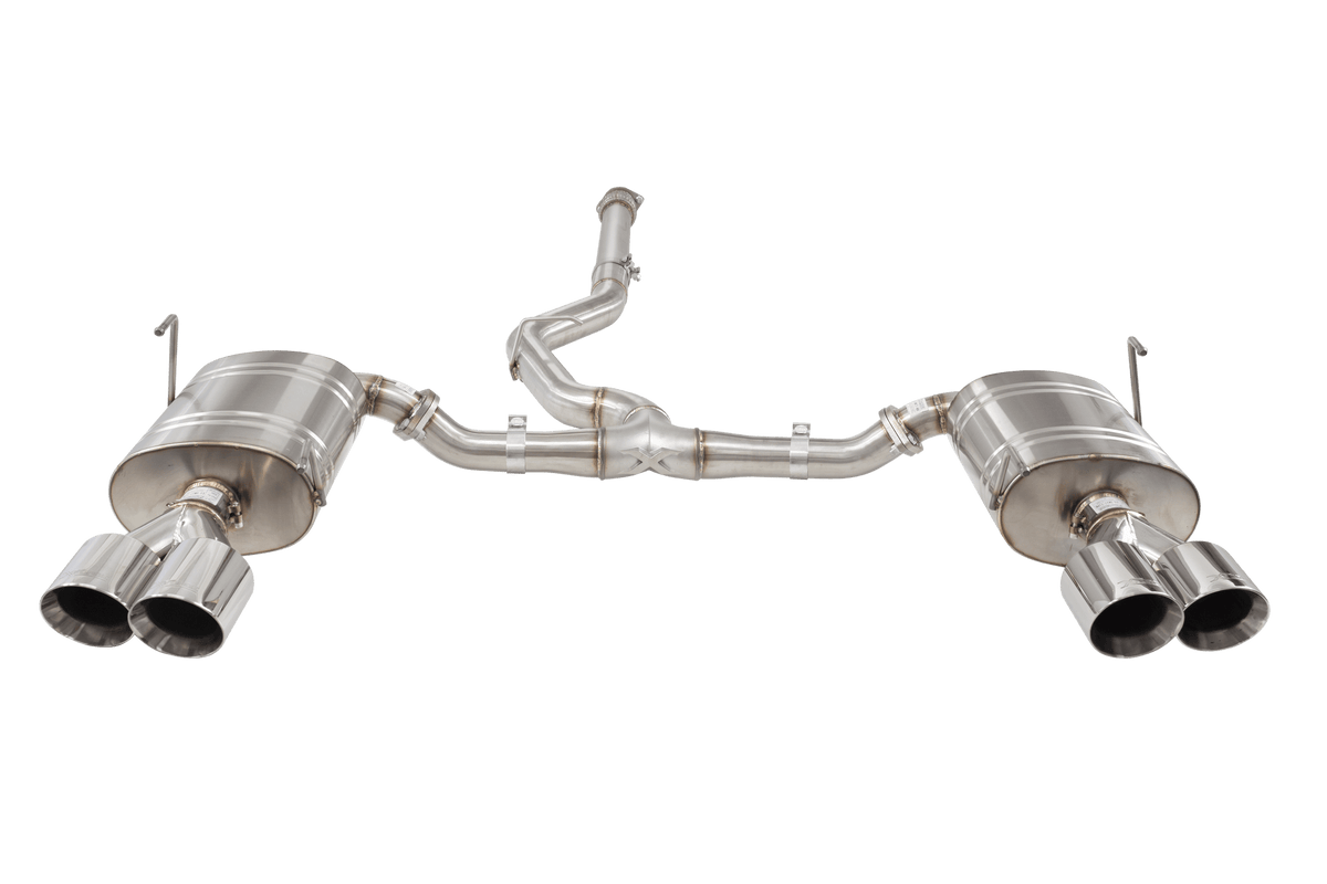 XForce Subaru WRX VB 304 Stainless Steel 3" Cat-Back System with Quad Tips (2022-Current VB WRX) - ESSW29CS