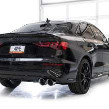 AWE Touring Edition Exhaust for Audi 8Y S3 - Chrome Silver Tips - 3015-42897