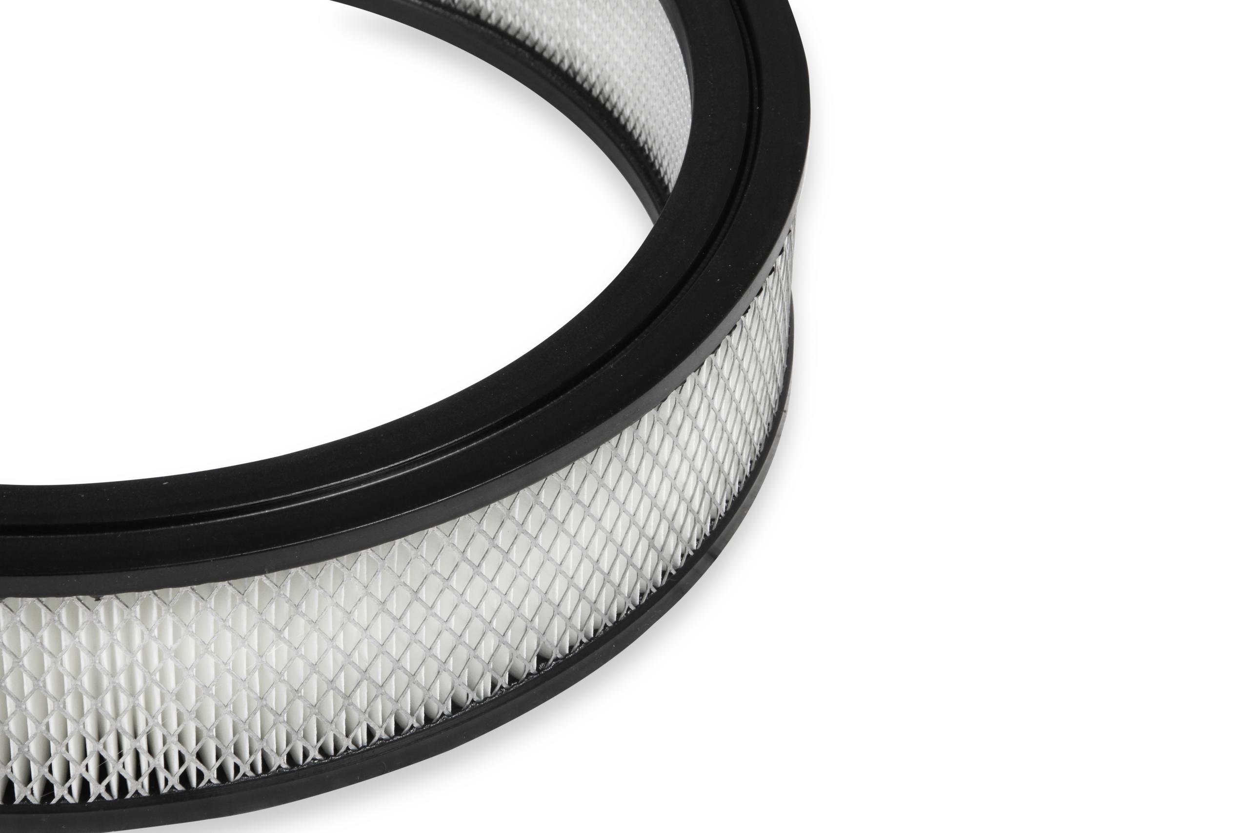 Mr. Gasket Competition Air Cleaner - Flat Black.  - 9790BP