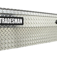 Tradesman Aluminum Side Bin Truck Tool Box w/Push Button (60in.) - Brite