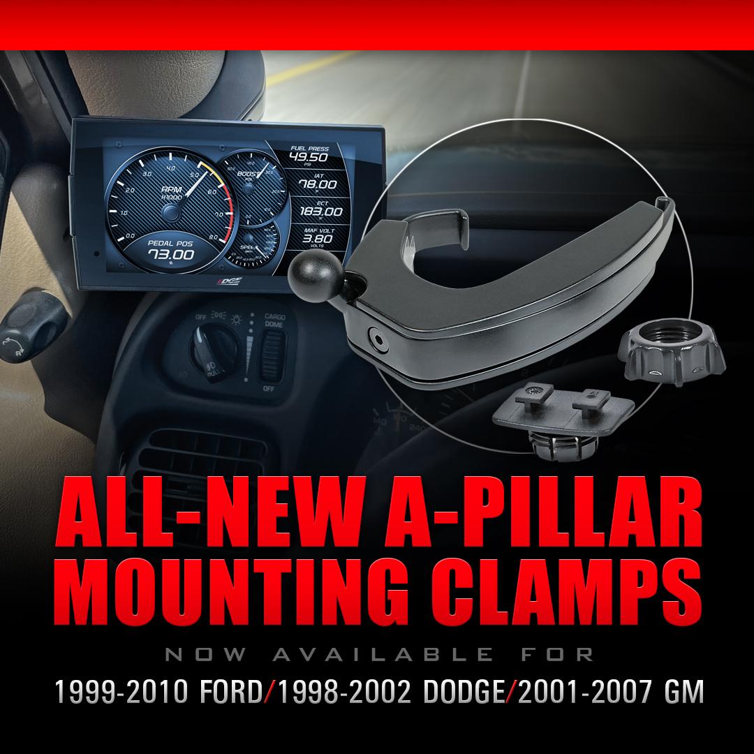 Edge Products A-Pillar Display Mount (1998-2002 Ram 2500 , Ram 3500) - 38605
