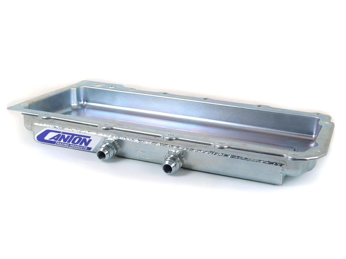 Canton Racing Oil Pan For GM LS1 LS6 Shallow Dry Sump Pan Drag and Road Race - 12-200